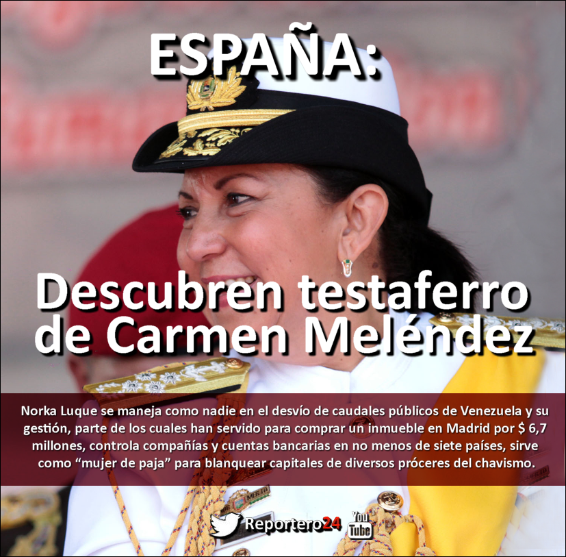 ESPAÑA descubren testaferro de Carmen Meléndez Reportero24