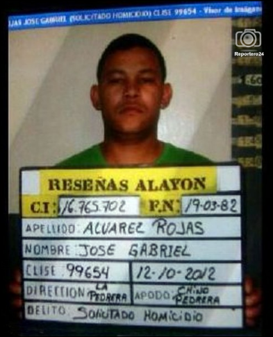 MARACAY, Ultiman al “Chino Pedrera”, líder del “Tren de Aragua”