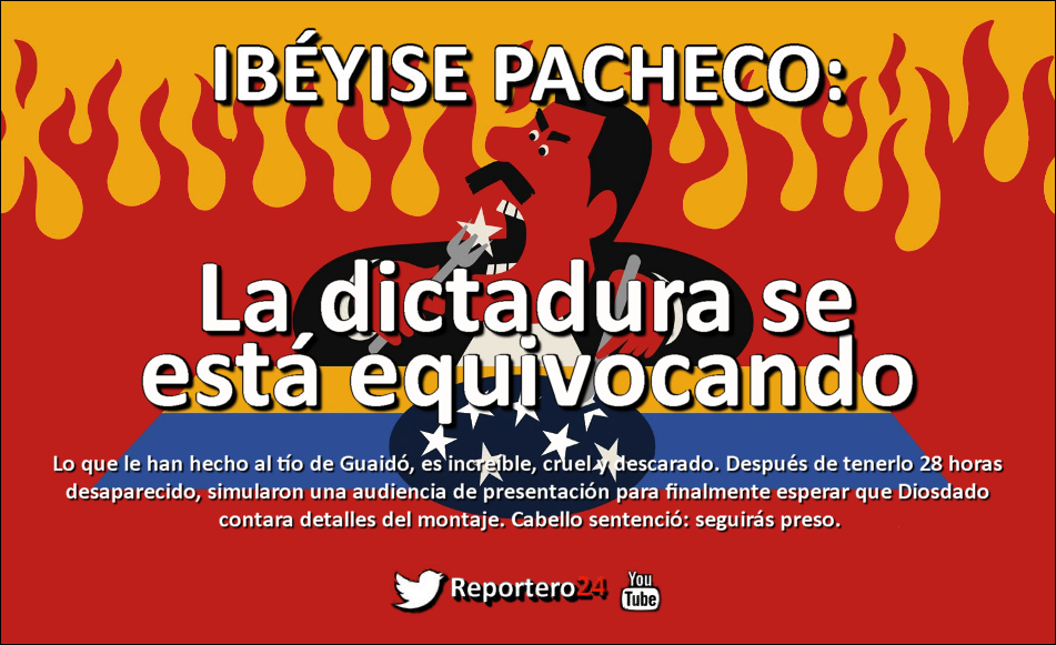IbÉyise Pacheco La Dictadura Se Está Equivocando Reportero24 5397