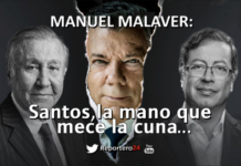 MANUEL MALAVER: Santos, la mano que mece la cuna
