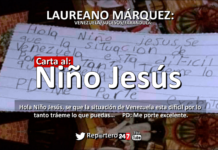 LAUREANO MÁRQUEZ: Carta al Niño Jesús