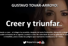 GUSTAVO TOVAR-ARROYO: Creer y triunfar…
