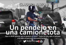 CLAUDIO NAZOA: Un pendejo en una camionetota…