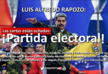 LUIS ALFREDO RAPOZO: Las cartas están echadas: ¡Partida electoral!
